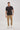 Men’s Black Checkered Polo Shirt
