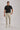 White Stripped Sleeves Zip Polo Shirt – Effortless Warmth and Style